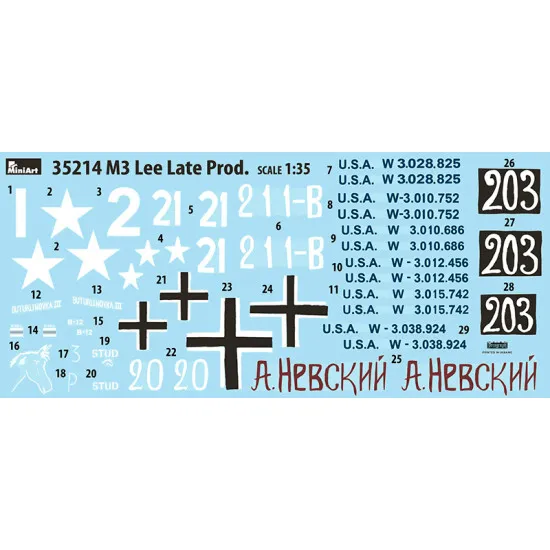 Miniart 35214 - 1/35 M3 Lee Late Production