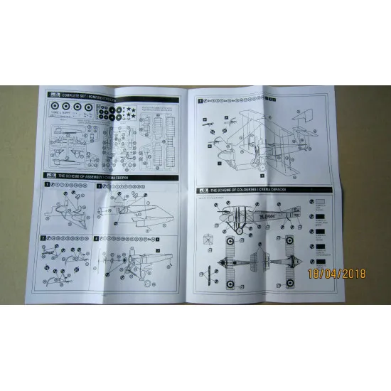 Amodel 7260-01 - 1/72 - SPAD S.A.2 French fighter, WWI, scale plastic model kit