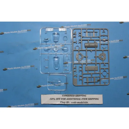 Amodel 72109 - 1/72 Soviet long-range bomber Er-2, scale plastic model kit