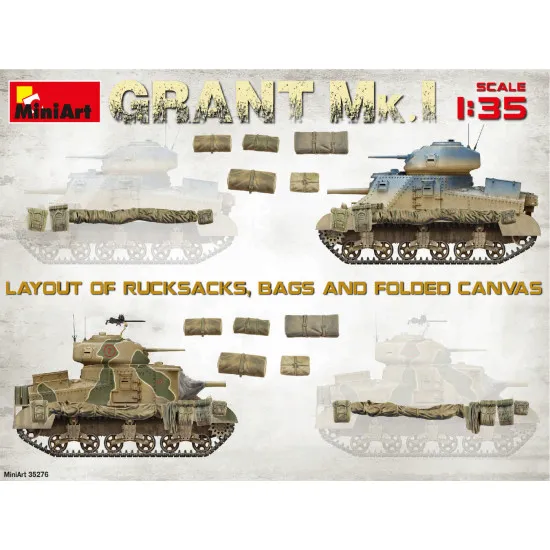 Grant Mk.I British Army 1/35 Miniart 35276