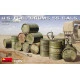 U.S Fuel Drums 55 Gals 1/35 Miniart 35592