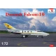 Amodel 72245 - 1/72 Building Airplane Aircraft Dassault Falcon-10, model kit