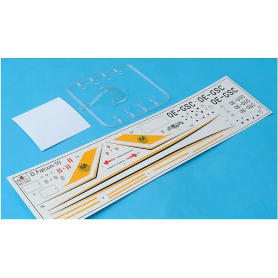 Amodel 72245 - 1/72 Building Airplane Aircraft Dassault Falcon-10, model kit