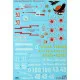 Foxbot 48-021 - 1/48 Red Snake Soviet P-39 Airacobras and Stencils Part 1