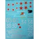 Foxbot 48-023 - 1/48 Decals for Soviet Fighter Lavochkin LA-5FN Part 1 Scale