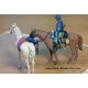 U.S. Civil War Series Yankee Scout and Tracker 2 horses 2 figures 1/35 Master Box 3549