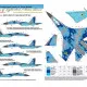 Foxbot 48-025 - 1/48 Decals Numbers for Sukhoi SU-27S, Ukrainian Air Forces
