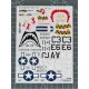 Foxbot 48-060 - 1/48 North American P-51 Mustang Nose art, Part 1 Decals scale Foxbot 48-060 - 1/48 North American P-51 Mustang Nose art, Part 1 Decals scale