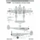 Foxbot 48-030 - 1/48 Decals for Stenchils for P-38 Lightning Scale Accessories