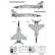 Foxbot 48-035 - Decals 1/48 For Ukrainian Foxbats MiG-25PDS Air Force Military