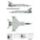 Foxbot 48-036 - 1/48 Decals for Ukrainian Foxbats MIG-25RB Accessories Scale