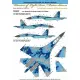 Us Stock Foxbot 48-037 - 1/48 Decals For Sukhoi Su-27 With Name Accessories For Military