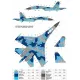 Us Stock Foxbot 48-037 - 1/48 Decals For Sukhoi Su-27 With Name Accessories For Military