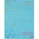 Foxbot 48-042T - 1/48 Decals for Ukrainian Rooks SU-25UB and Stencils Scale