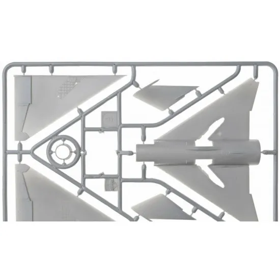 Airplane frontline MIG-21F fighter 1/72 ModelSvit 72021
