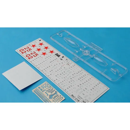 Airplane frontline MIG-21F fighter 1/72 ModelSvit 72021