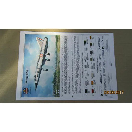 French Dassault Mirage III V-01 1/72 ModelSvit 72023