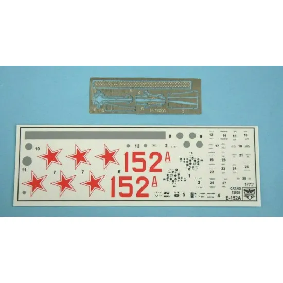 Mikoyan-Gurevich Ye-152A, Soviet interceptor 1/72 ModelSvit 72028