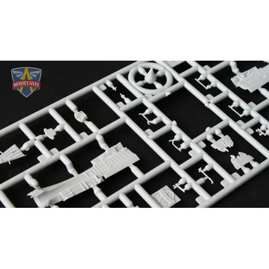 MiG-21F-13 supersonic jet fighter 1/72 ModelSvit 72042