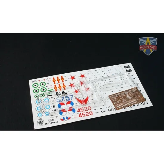 MiG-21F-13 supersonic jet fighter 1/72 ModelSvit 72042