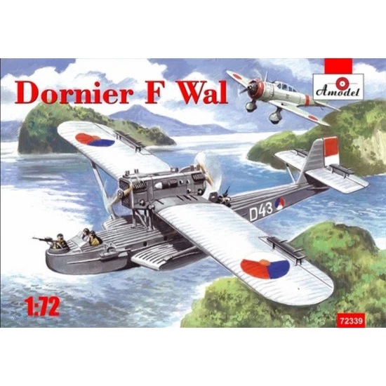 Amodel 72339 - 1/72 Building Dornier Do J / F Wal East India War, model kit