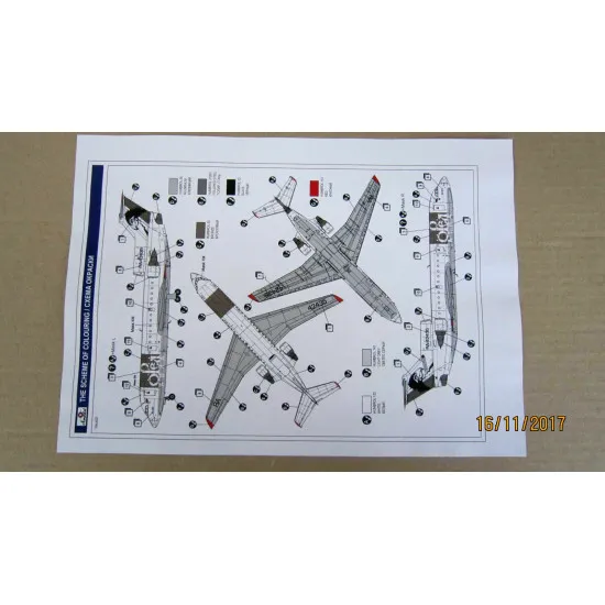 Amodel 72342 - 1/72 Yakovlev Yak-42D Orel avia scale plastic model kit