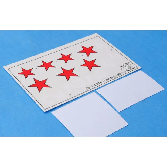 Amodel 72351 - 1/72 Airborne Landing Craft TB-1 & KP-1 scale plastic model kit