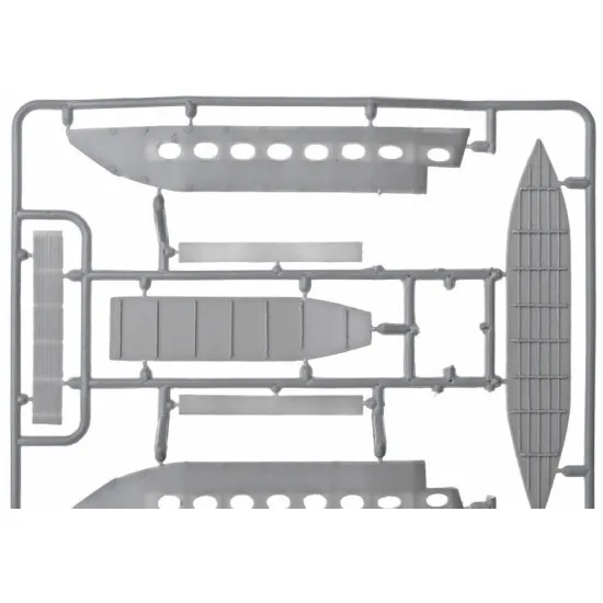 Amodel 72351 - 1/72 Airborne Landing Craft TB-1 & KP-1 scale plastic model kit