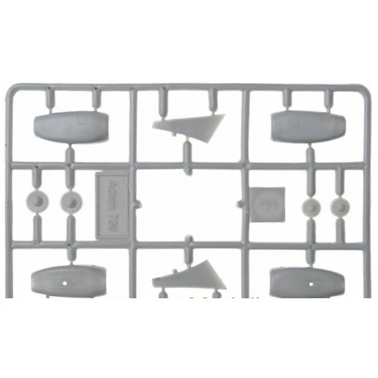 Amodel 72370 - 1/72 Adam A700 Us Civil Aircraft, Building Airplane, model kit