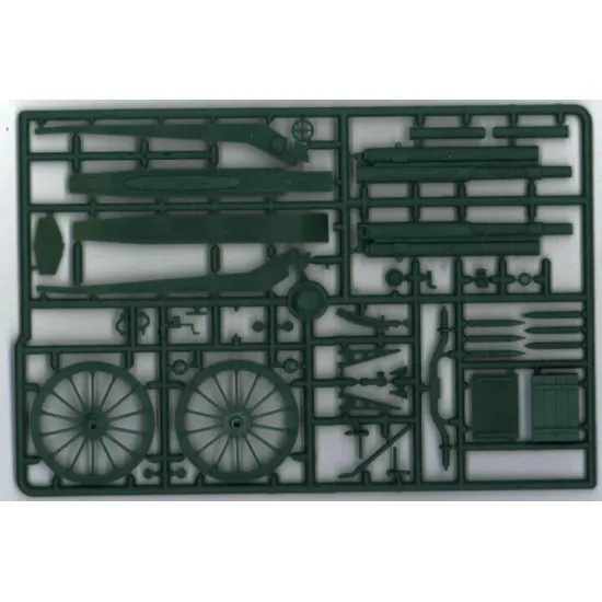 3 Gun mod.1902 on the anti-airplane mount of Ivanov 1/35 UMT 626