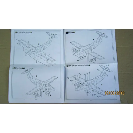 Amodel 72371 - 1/72 Embraer EMB-121A1 Xingu II, scale plastic model kit