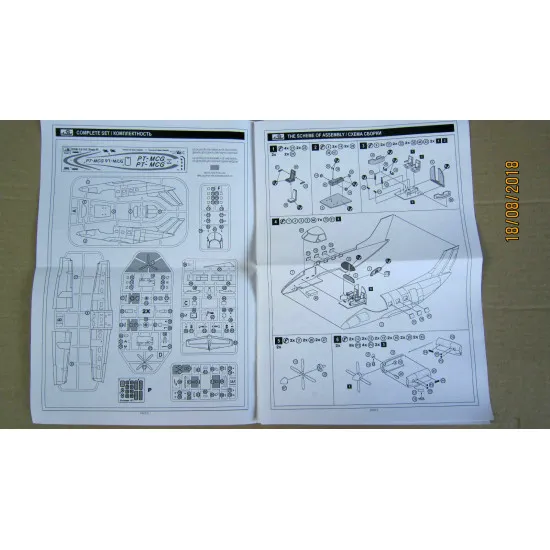 Amodel 72371 - 1/72 Embraer EMB-121A1 Xingu II, scale plastic model kit