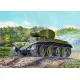 BT-7 WW2 Soviet experimental tank (with 76.2mm gun) 1/72 UMT 668
