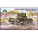Vickers E Mk.A British tank plastic tracks 1/72 UMT671-01