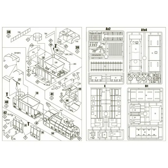 Death to the German Invaders Armored train of the 48th arm.div. 1 1/72 UMT 672