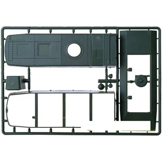 MBV-2 motorized armored railcar with 76,2-mm tank guns L-11 1/72 UMT 675