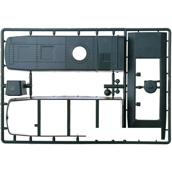 MBV-2 motorized armored railcar with 76,2-mm tank guns F-34 1/72 UMT 677
