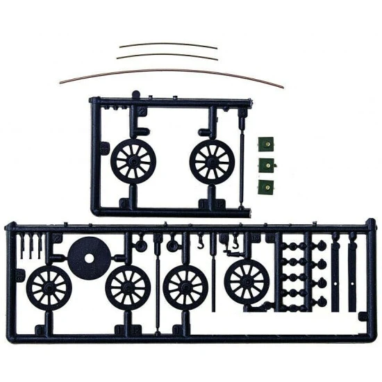 MBV-2 motorized armored railcar with 76,2-mm tank guns F-34 1/72 UMT 677