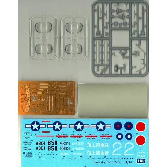 Sikorsky R-5/S-51 USAF rescue1/48 AMP 48-002