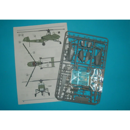 Doblhoff WNF 342 German WW II helicopter 1/48 AMP 48-008