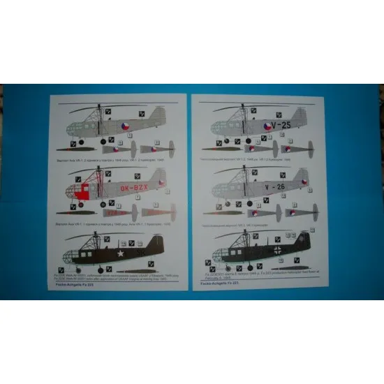 Avia Vr-3/Fa-223 1/72 AMP 72-005