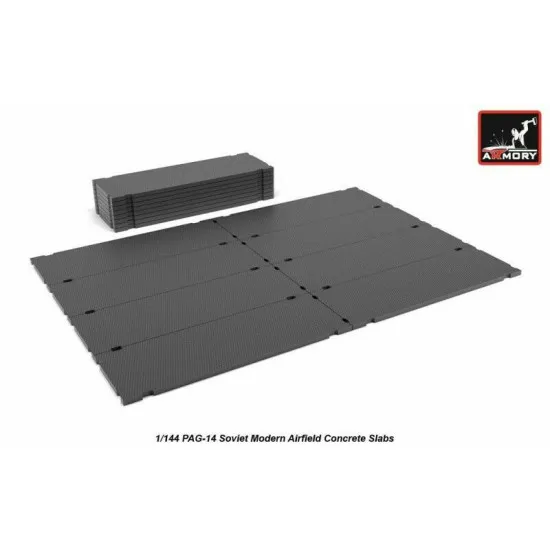 PAG-14 Soviet Modern Concrete Slabs set 1/144 Armory AR14705