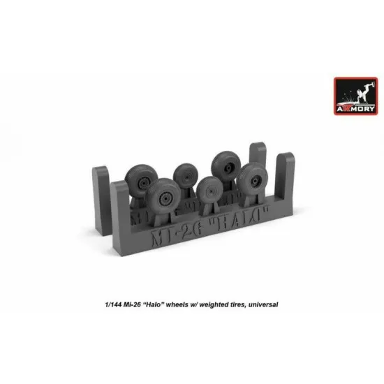 Mil Mi-26 Halo wheels 1/144 Armory AW14013