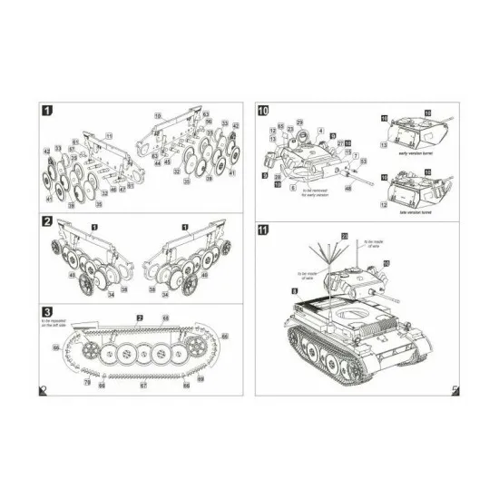 Pz.Kpfw.II Ausf.L Luchs, German WWII Light Recon Tank 1/72 Armory AR72203