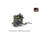 M45 Quadmount,US WWII 4x12.7mm M2HB Turret M20 Pre-Order 1/72 Armory AR72239