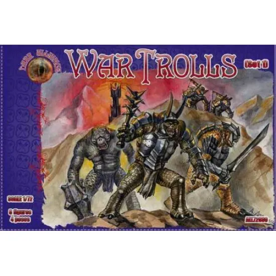 Alliance 72030 - 1/72 War Trolls Set 1 (Fantasy Series), scale plastic model kit