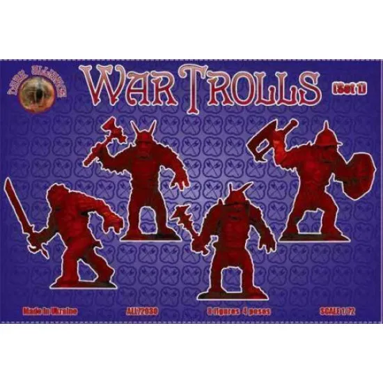 Alliance 72030 - 1/72 War Trolls Set 1 (Fantasy Series), scale plastic model kit