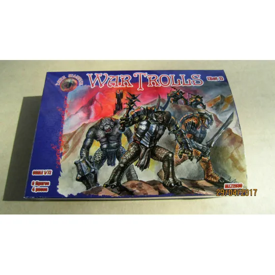 Alliance 72030 - 1/72 War Trolls Set 1 (Fantasy Series), scale plastic model kit