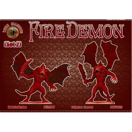 Alliance 72036 - 1/72 Fire Demon, Set 2 (Fantasy Series) scale plastic model kit