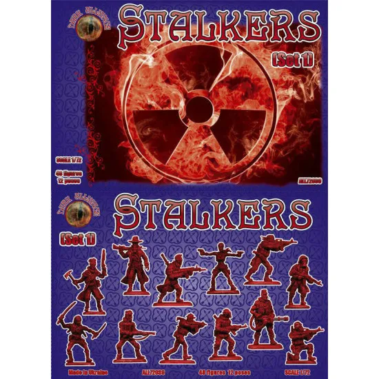 Alliance 72039 - 1/72 Stalkers (Set 1), (Fantasy Series) scale plastic model kit